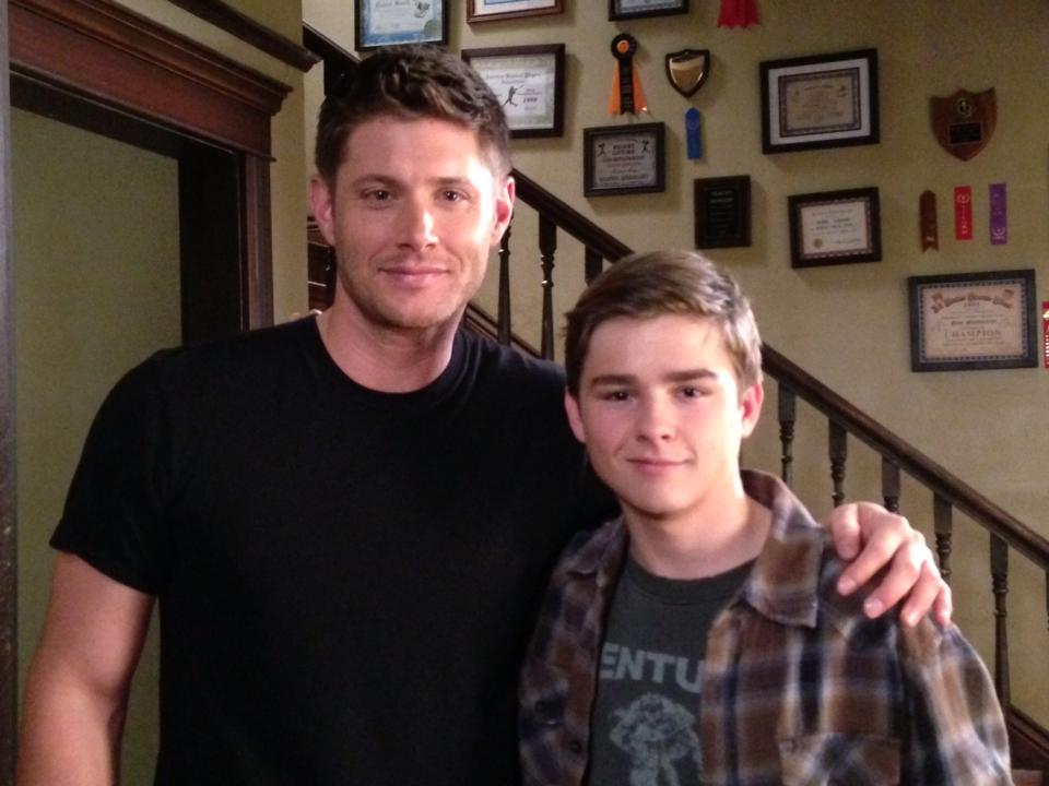 Jensen Ackles and Dylan Everett
