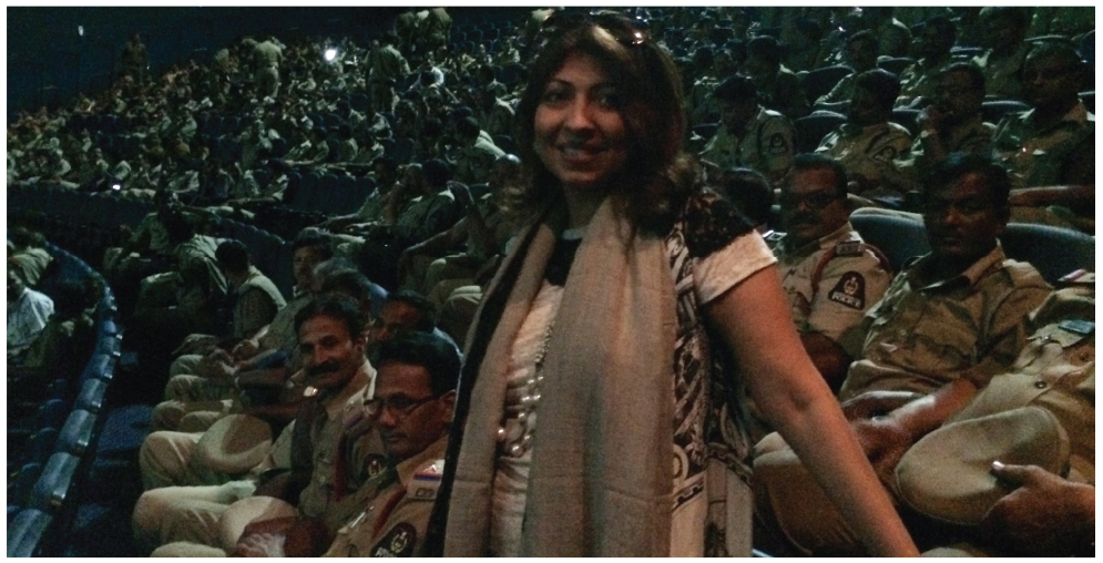 Over thousand Police Officers at Daughters of Mother India screening at IMAX theater, Hyderabad.