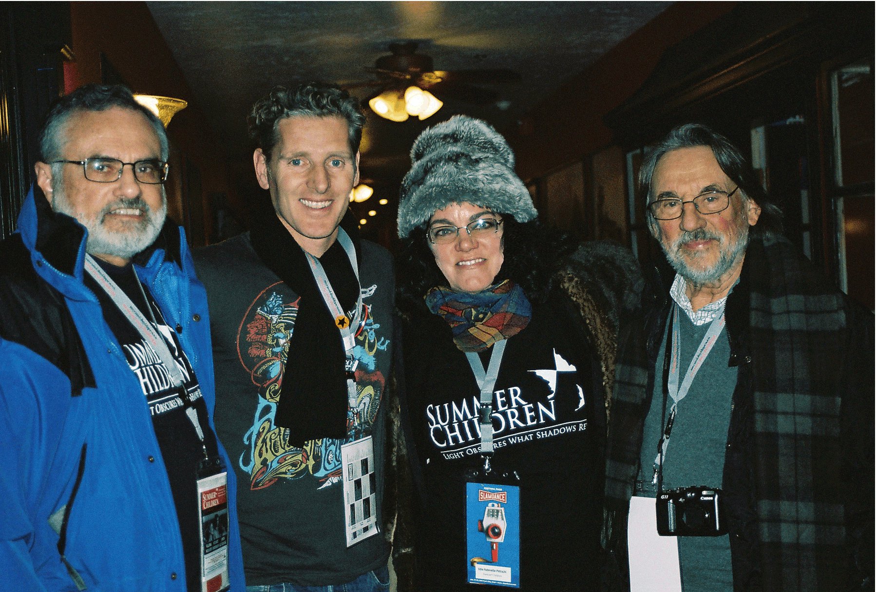 SlamDance Film Festival - Producer Jack Robinette, Festival co-founder and Director Peter Baxter, Producer Edie Robinette-Petrachi, Cinematographer Vilmos Zsigmond, ASC.