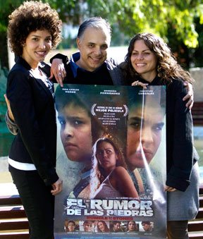 Arlette Torres with Alejandro Bellame and Rossana Fernández at 