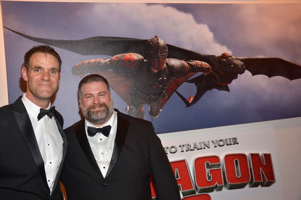 Simon Otto, Head of Character Animation (left) and Dean DeBlois, Director (right) of How to Train Your Dragon 2 at Cannes 2014 World Premiere After Party