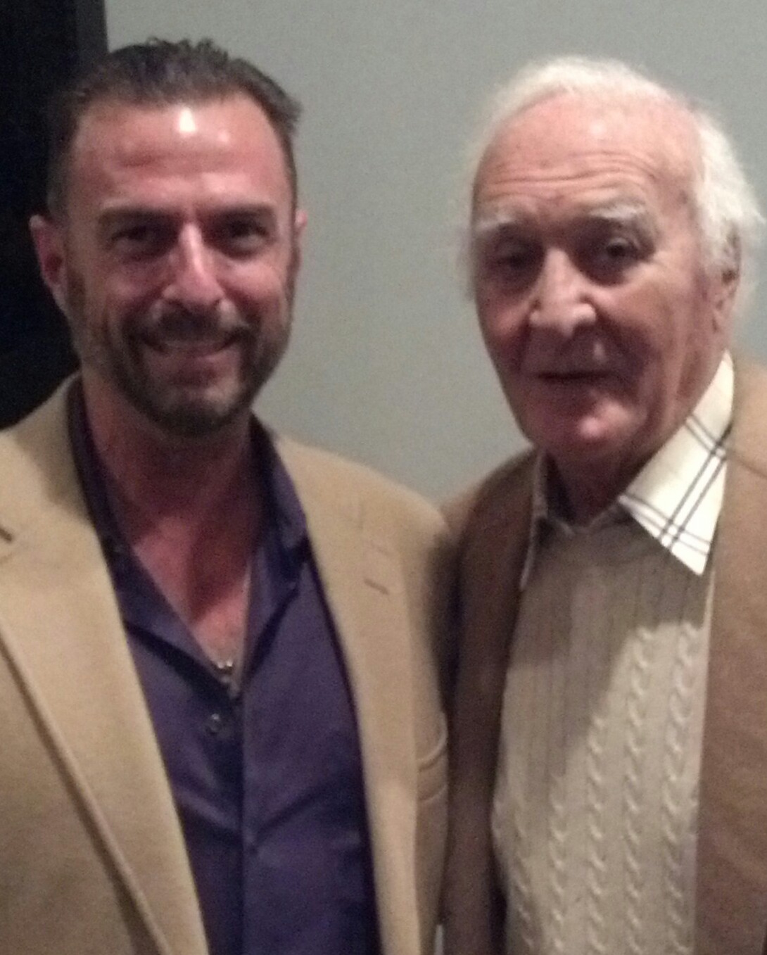 Bill-E & the one and only Robert Loggia