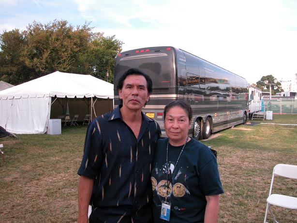 Wes Studi at the NMAI opening