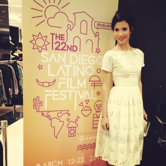 Danay Garcia attends to the San Diego Latino Film Festival with film Liz en Septiembre on March 12, 2015.