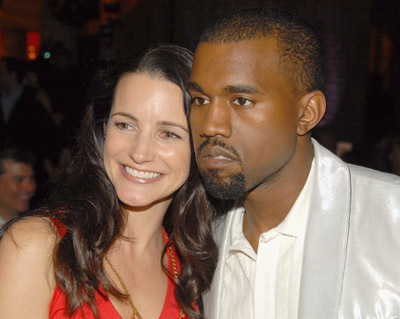 Kristin Davis and Kanye West