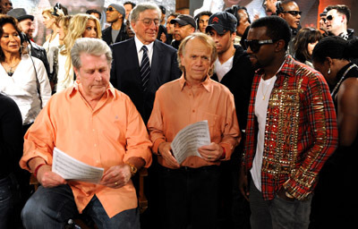 Al Jardine, Brian Wilson and Kanye West