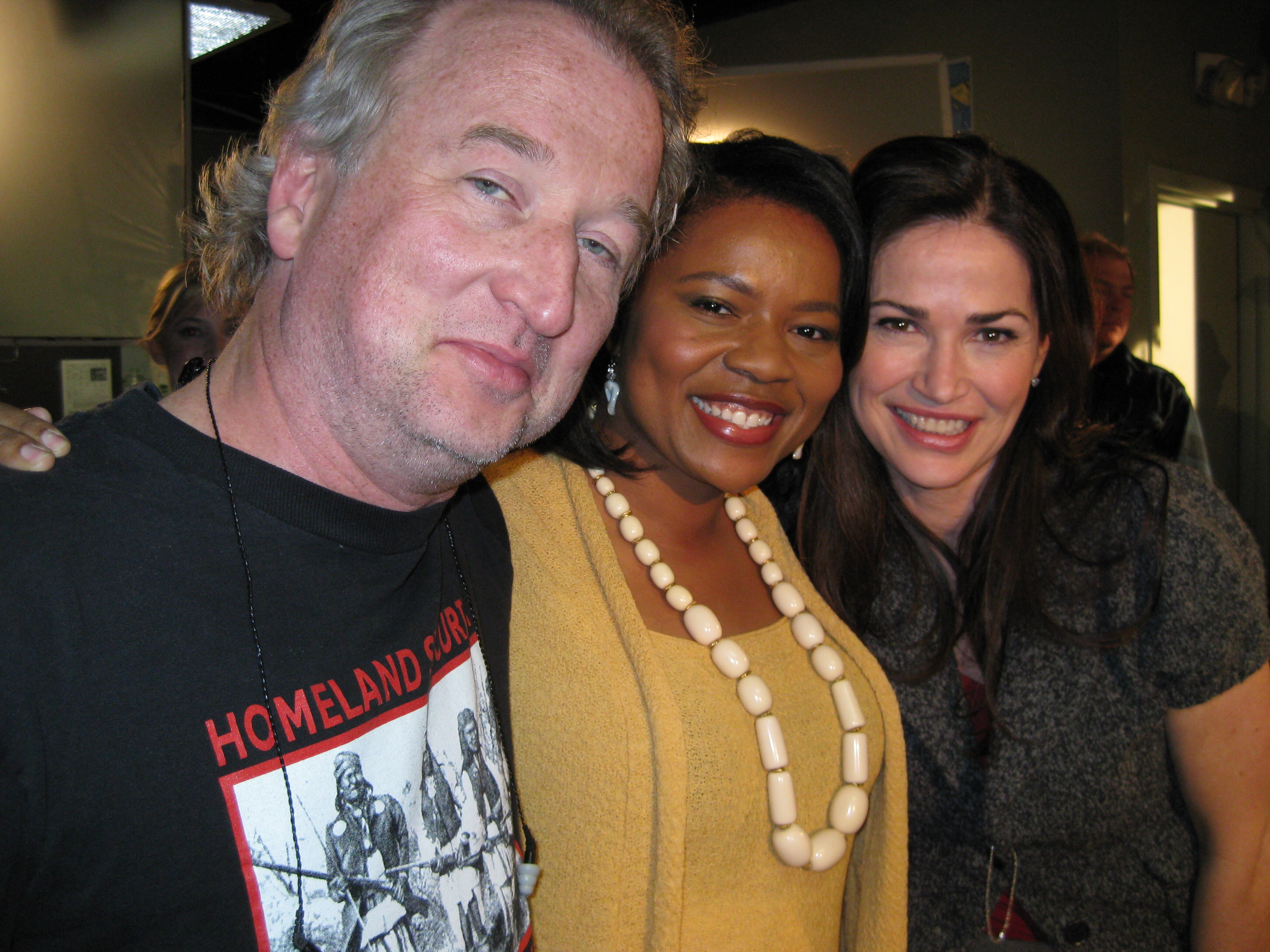 On set of Lifetime's Army Wives (Epi 303) 2009 Director Kevin Dowling, Deja Dee, Kim Delany