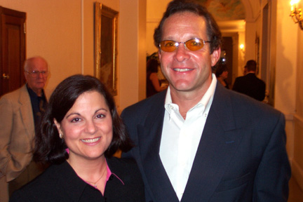 Debra Markowitz and Steve Guttenberg at the Long Island International Film Expo - LIIFE