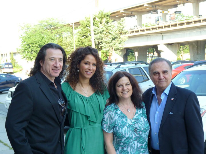 Federico Castellucio, Yvonne, Debra Markowitz and Tony Lo Bianco at the Long Island International Film Expo (LIIFE)
