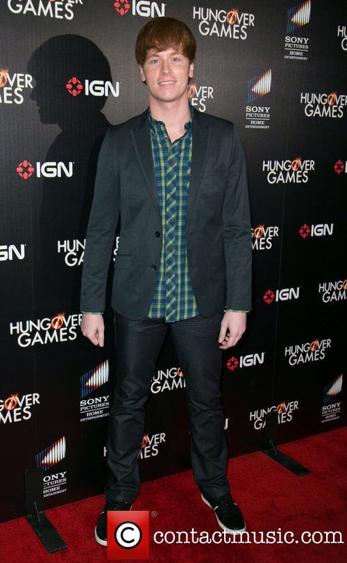 Rock Anthony attending the premiere of The Hungover Games