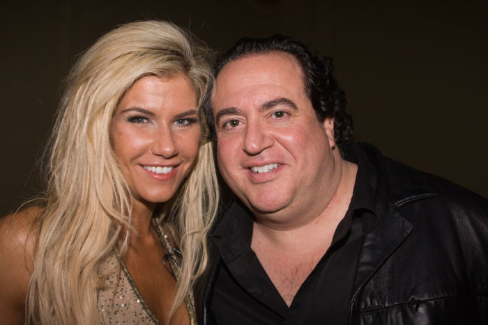 Photo date: 21 April 2008 Nick Vallelonga with Shannon Leroux in the Starline Films VIP party at the 2008 Garden State Film Festival. -