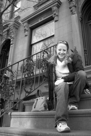 Kimberly Cox, photographed in Brooklyn, November, 2006. Hair cut by Randi at Bumble and Bumble.