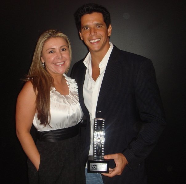 Adriana Souza and Marcio Garcia