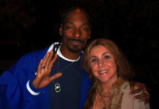 Snoop Dogg and Adriana Souza