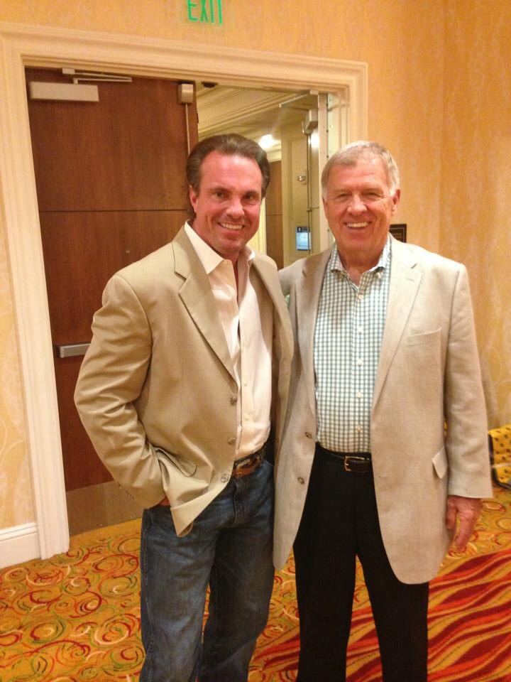 Scott Jefferies and Baylor All American and College Football Hall of Fame QB Don Trull.