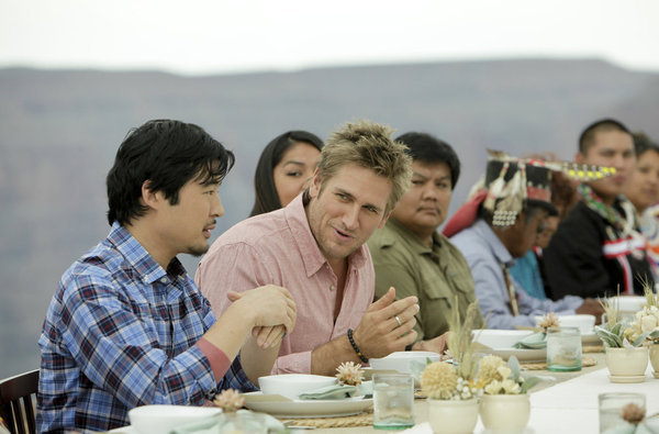 Still of Francis Lam and Curtis Stone in Top Chef Masters (2009)