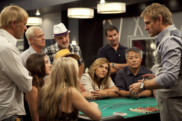 Still of Sue Torres, Curtis Stone, Takashi Yagihashi and Kerry Heffernan in Top Chef Masters (2009)
