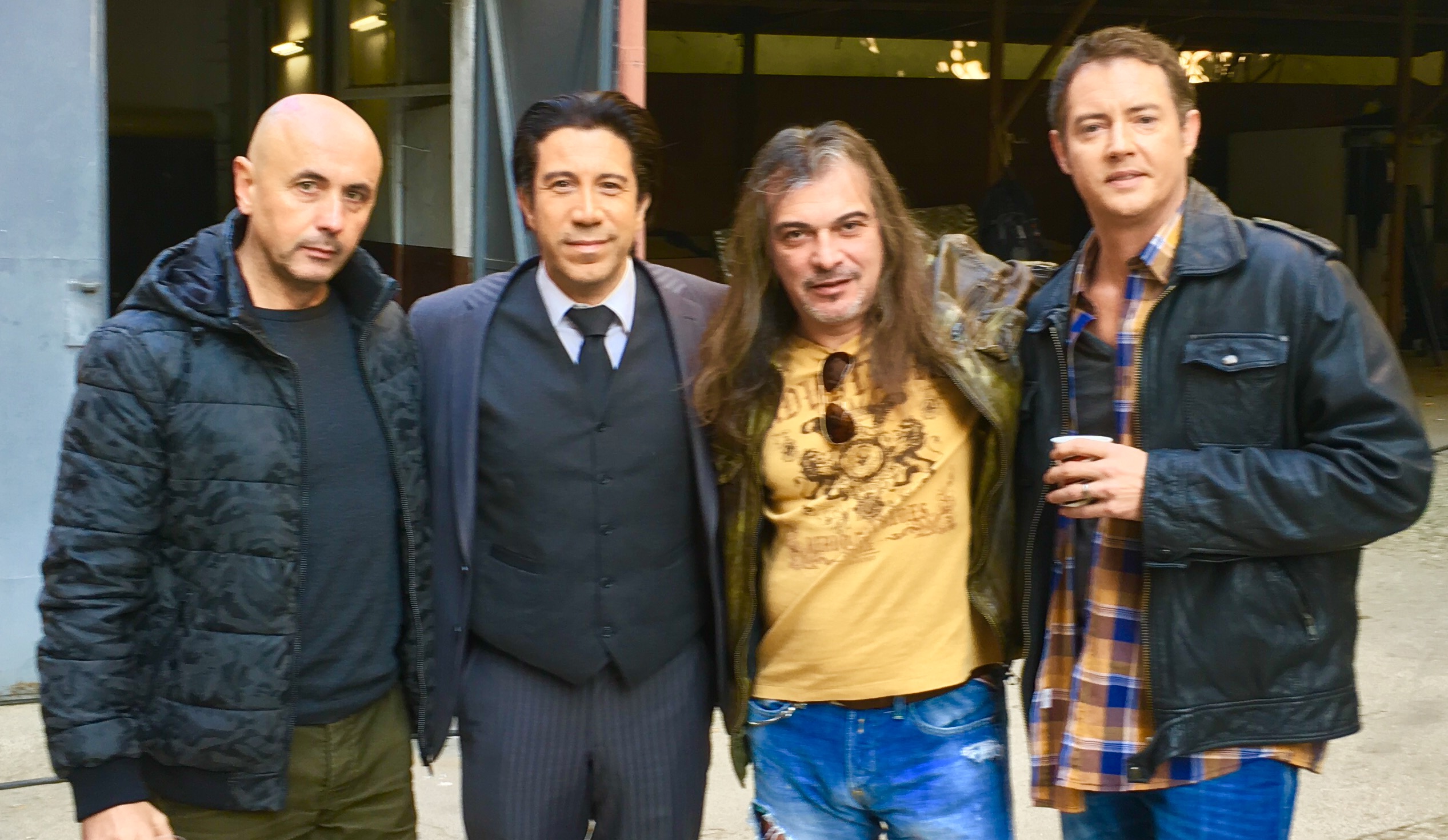 Magi Halvadjian, Loris Curci,Jason London & Gianni Capaldi