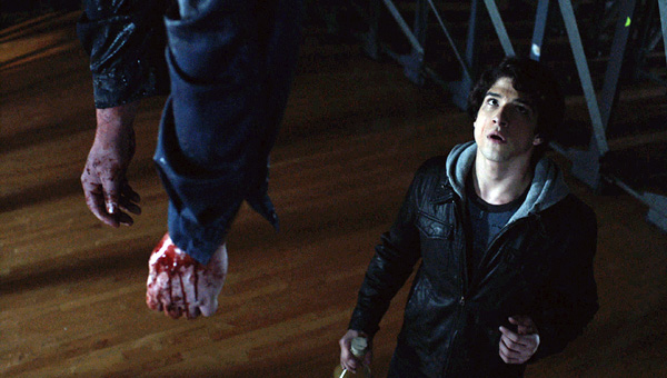 Brian as the ex-Janitor and Tyler Posey in Teen Wolf