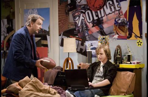 Still of Bill Engvall and Graham Patrick Martin in The Bill Engvall Show (2007)