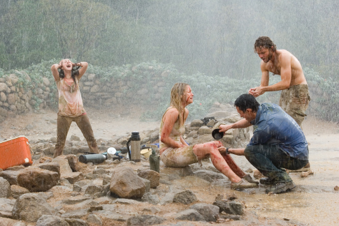 Still of Jonathan Tucker, Jena Malone, Laura Ramsey and Joe Anderson in The Ruins (2008)