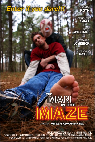 Character poster for The Man in the Maze (2011)