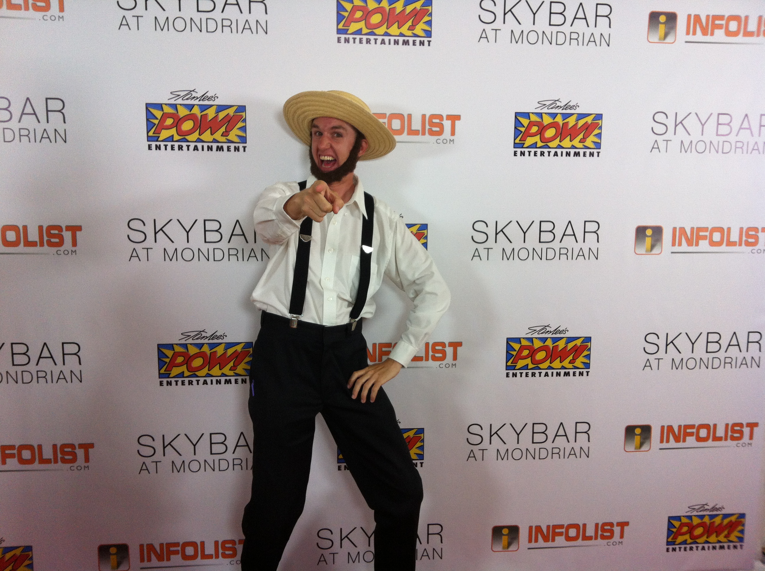 as Jebediah at 2014 Comic Con Pre Bash presented by InfoList