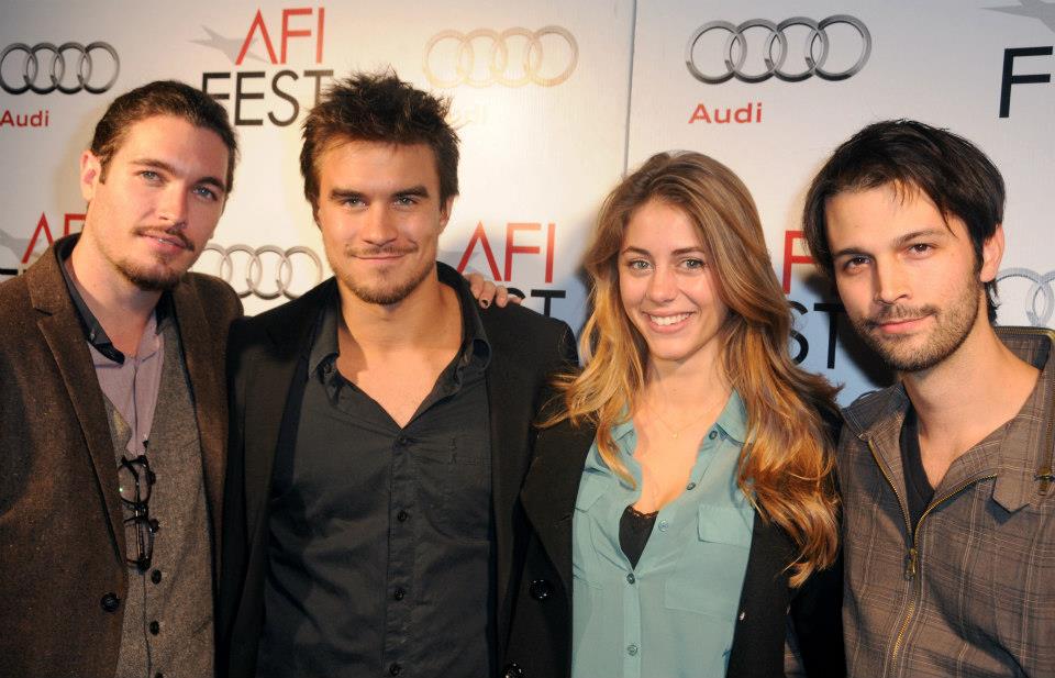 Dustin Dugas Schuetter, Rob Mayes and Tim Lacatena at the AFI Fest screening of John Dies At the End.