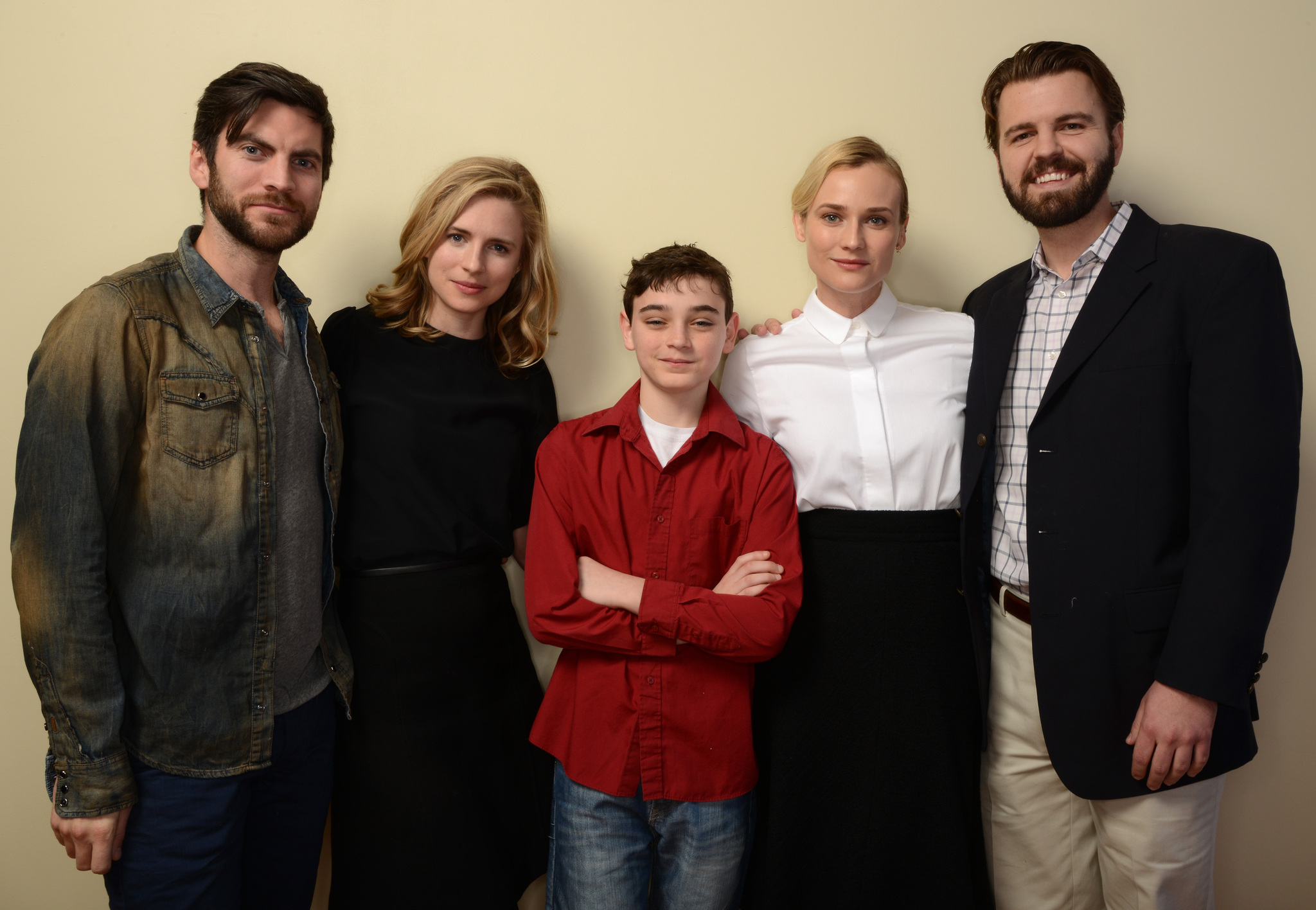 Wes Bentley, Diane Kruger, Brit Marling and A.J. Edwards