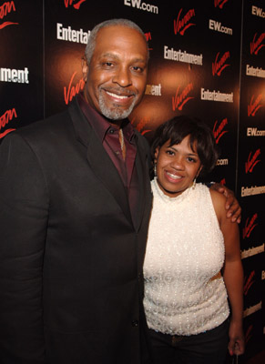 Chandra Wilson and James Pickens