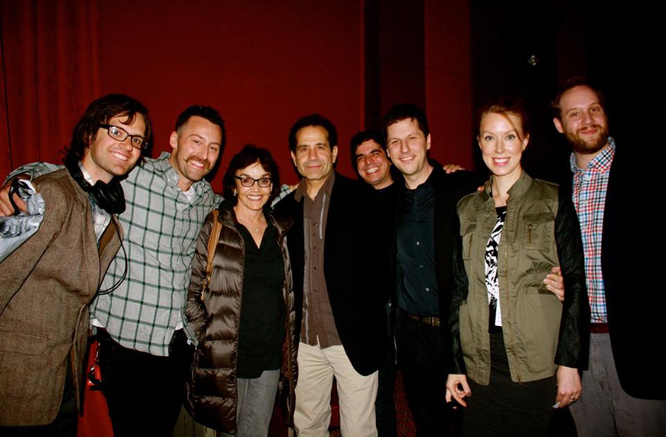 Jay Della Valle and the Cast of Mount Joy with Tony Shalhoub at the 2014 Santa Barbara Film Festival Premiere of Mount Joy