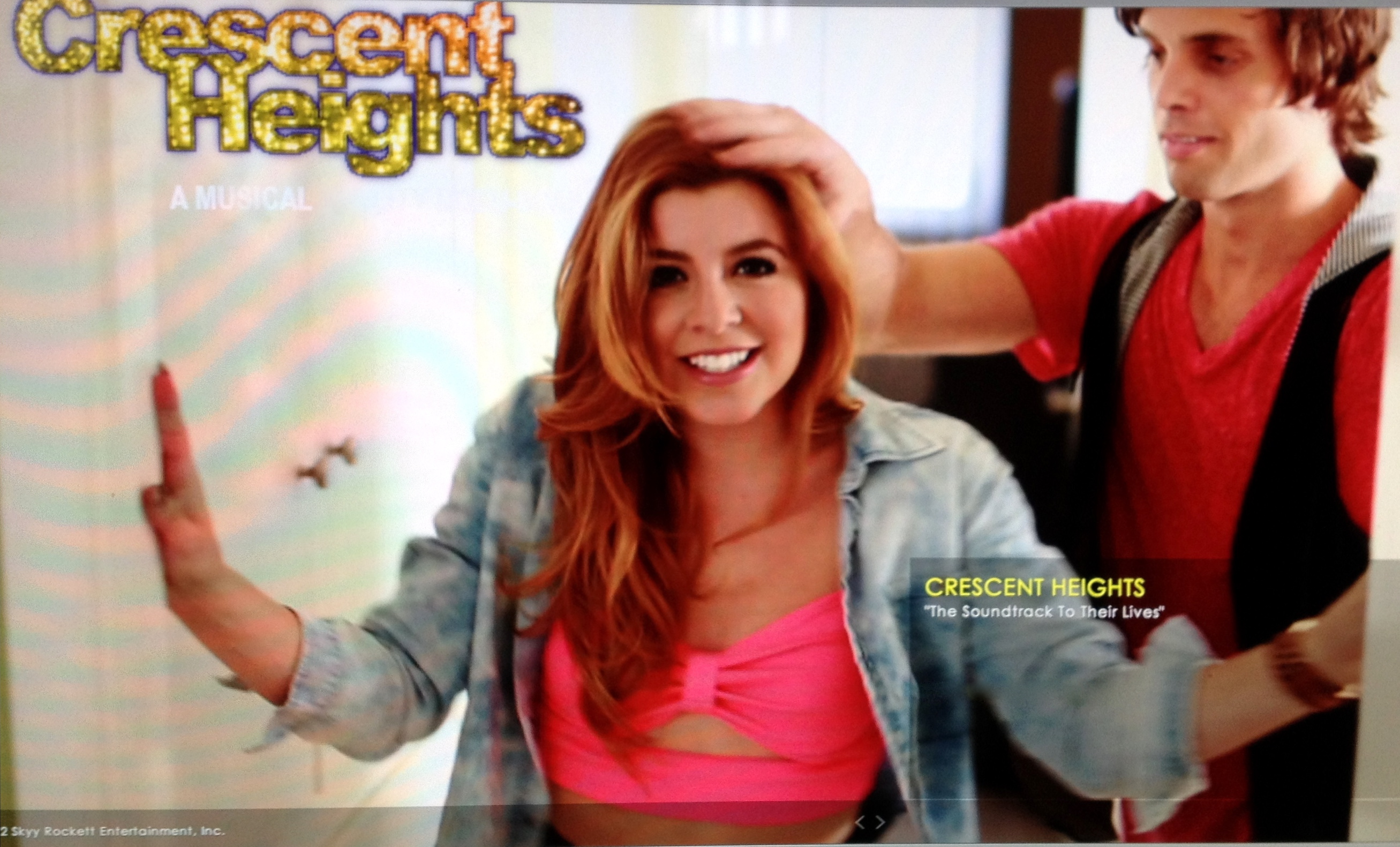 Lauren Brianna Chavez and Justin Mortelliti in 'Crescent Heights'