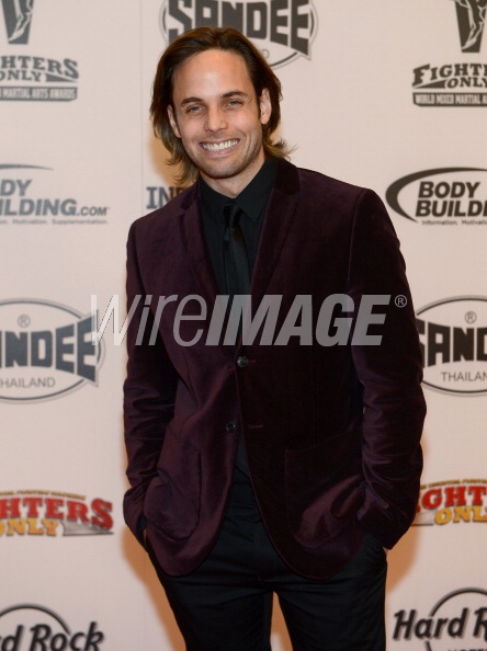 Justin Mortelliti at The MMA Awards in Las Vegas