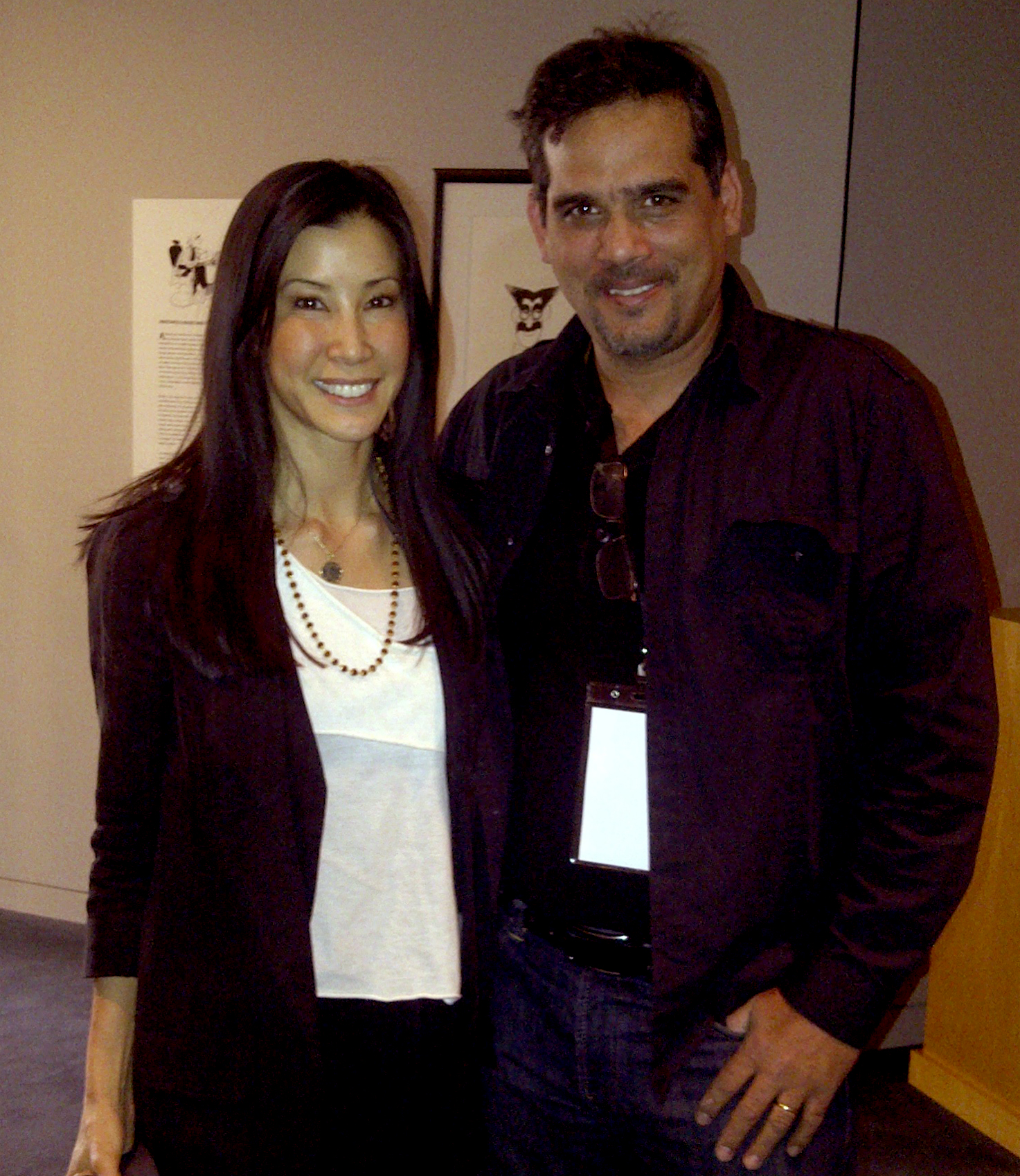 Danny Foxx and Lisa Ling Beverly Hills 2011