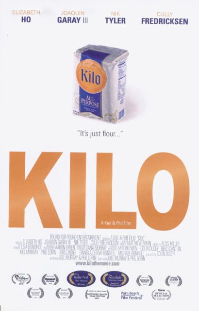 Official Movie Poster for Kilo starring Nik Tyler, Elizabeth Ho, Cully Fredricksen & Joaquin Garay III.