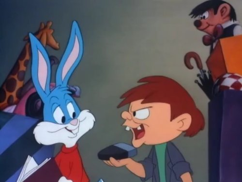 Still of Charles Adler and Danny Cooksey in Tiny Toon Adventures (1990)