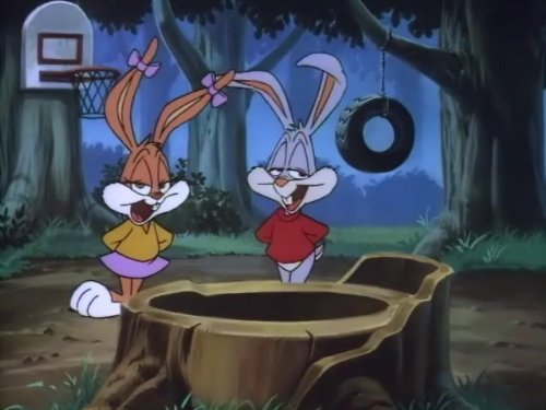 Still of Charles Adler and Tress MacNeille in Tiny Toon Adventures (1990)