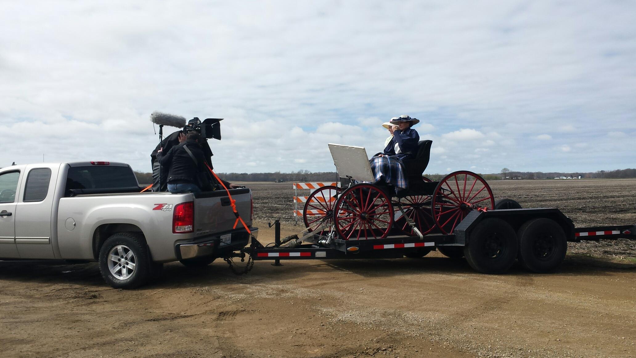 First day of Filming Belle, the Belle Gunness Story