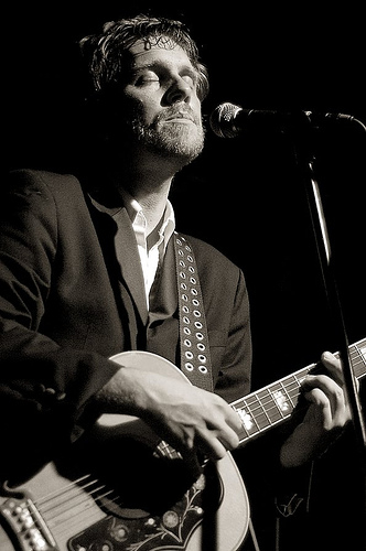 David Poe performs at Joe's Pub. New York, 2007.