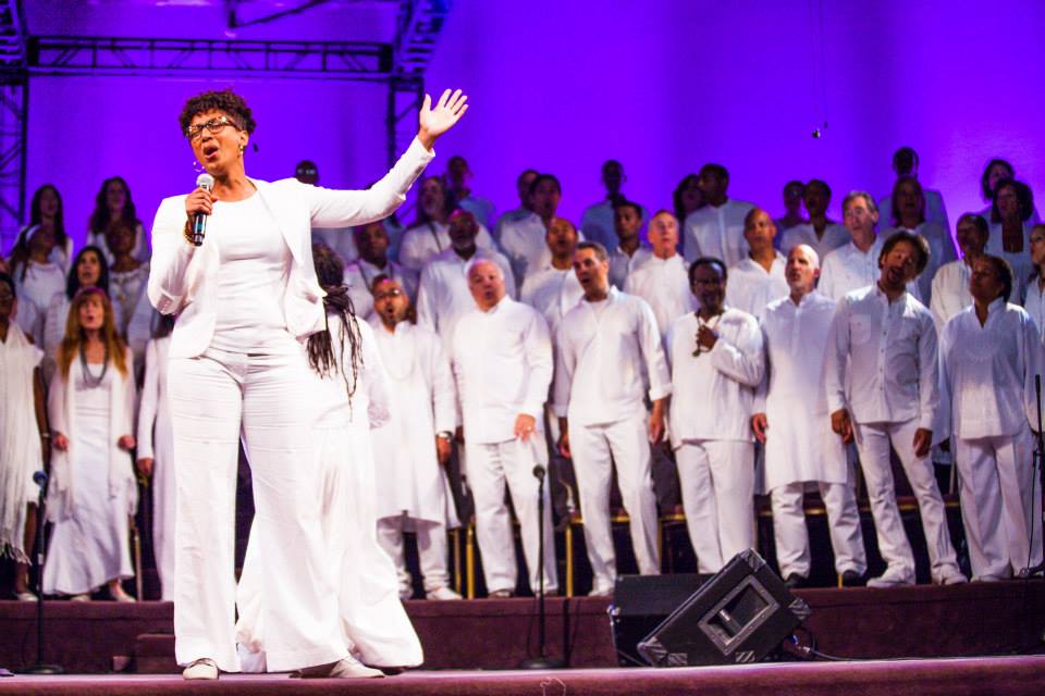 Agape International Choir directed by Ricki Byars Beckwith See other Reels for clip