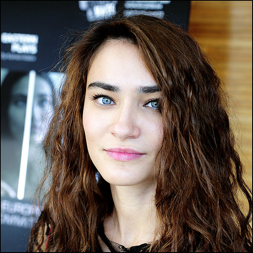 Saadet Aksoy arrives at the European Parliament for the LUX Awards ceremony in Strasbourg, 2009.