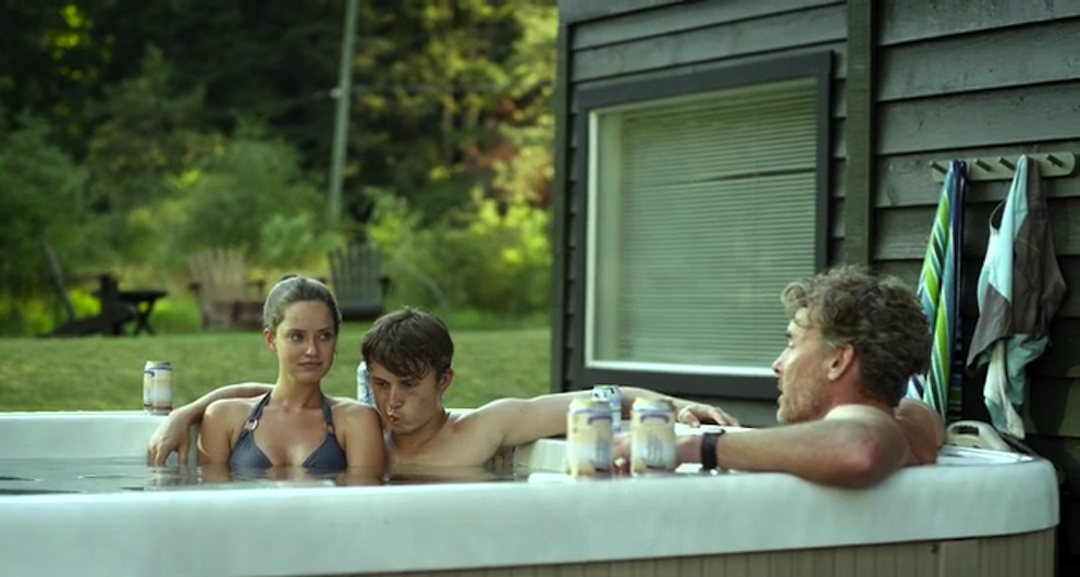 Still from 'Kid Cannabis' with Kenny Wormald and John C. McGinley
