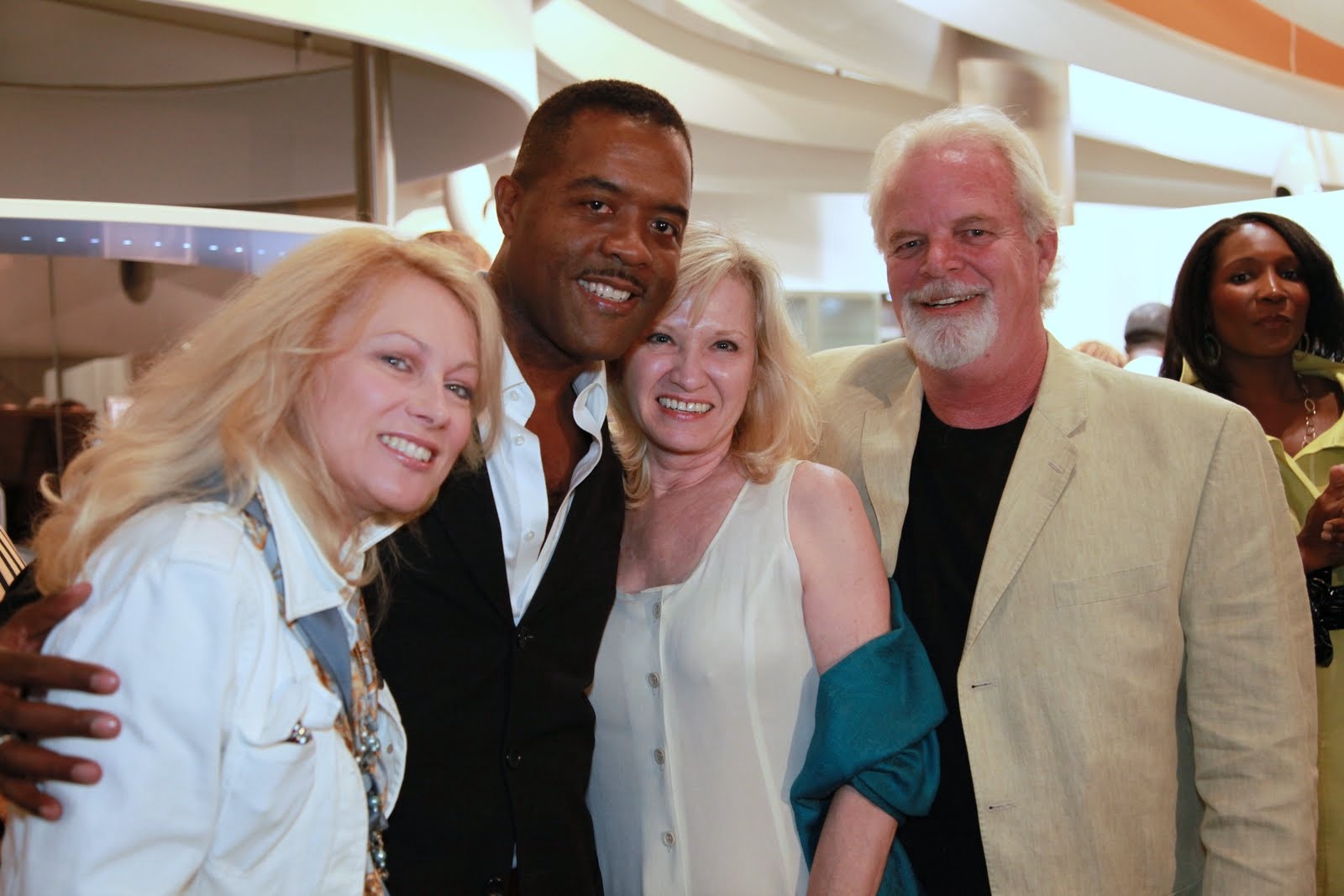 Frank Underwood Jr.'s One Man Art Show (2010) (L-R) Angelika Storm, Frank, Kathy and Rick