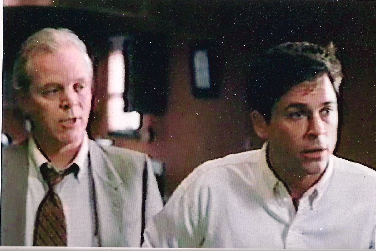 Rob Lowe and Richard Partlow 'Living In Peril' 1997