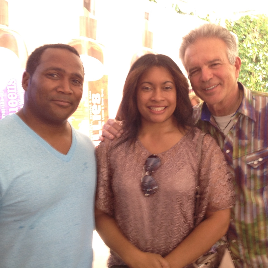 2015 Teen Choice awards gifting suite with Tony Denison