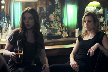 Still of Michelle Trachtenberg and Taylor Schilling in Mercy (2009)