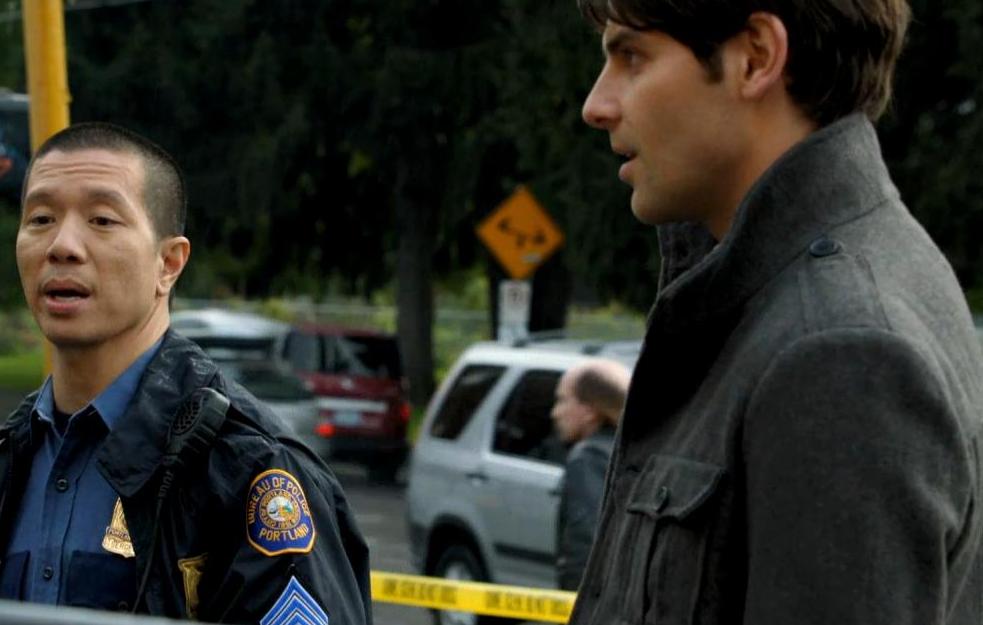On the set of 'Grimm' season 1 episode 9 doing extra work