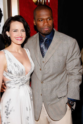 Carla Gugino and 50 Cent at event of Righteous Kill (2008)