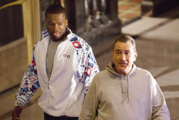 Still of Robert De Niro and 50 Cent in Righteous Kill (2008)