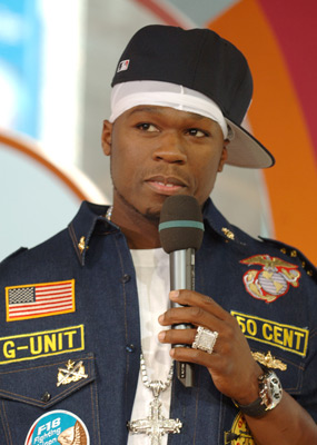 50 Cent at event of Total Request Live (1999)